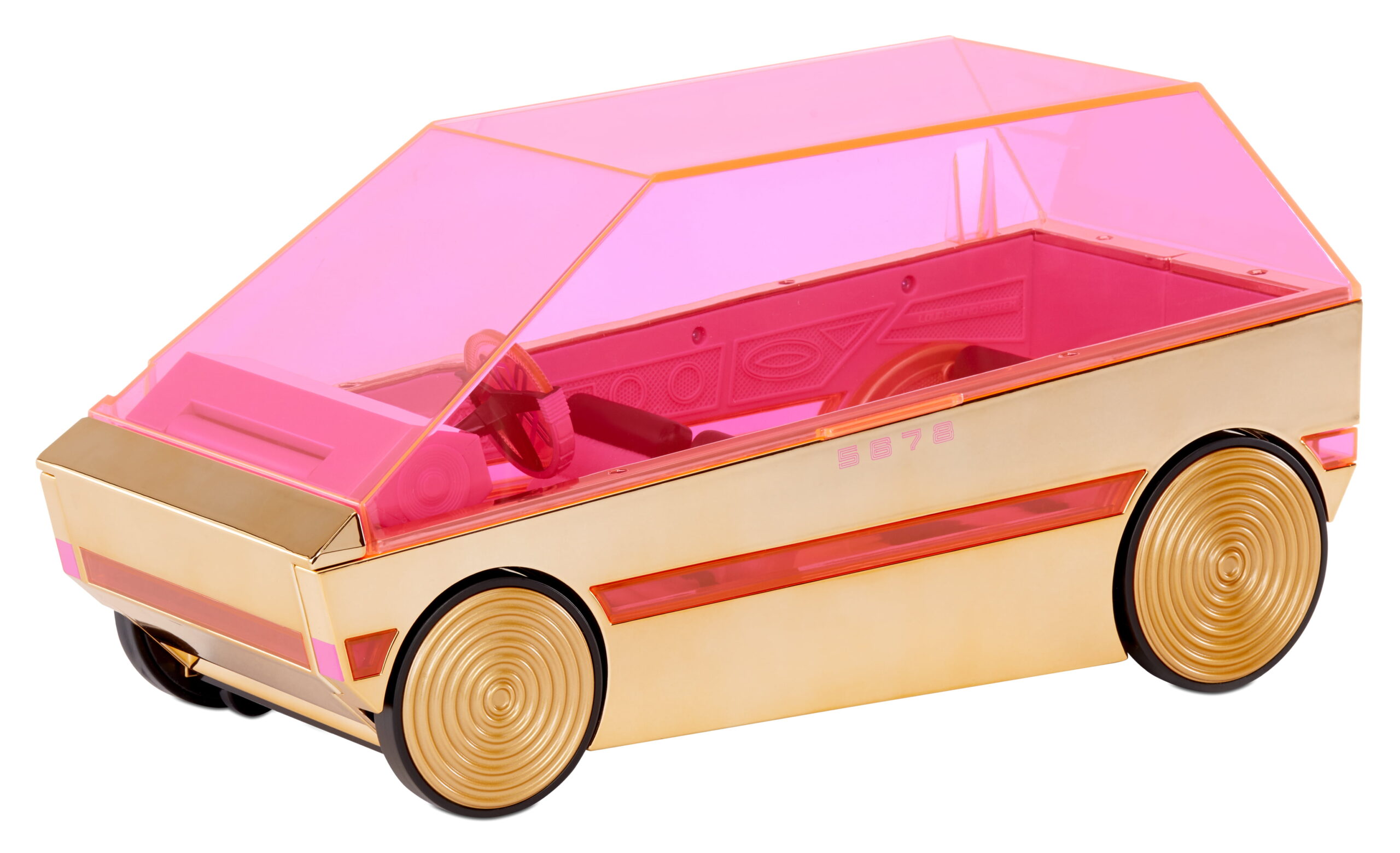 LOL Surprise 3-in-1 Party Cruiser Car With Surprise Pool. Dance Floor and Magic Black Lights. Multicolor - Great Gift for Girls Age 4+