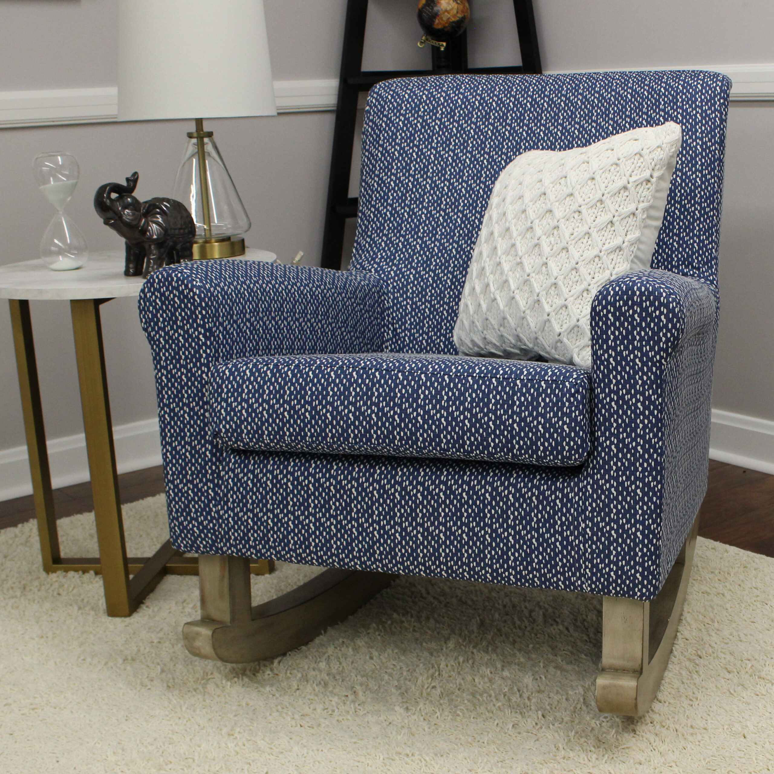 Better Homes & Gardens Darcie Rocker. Navy