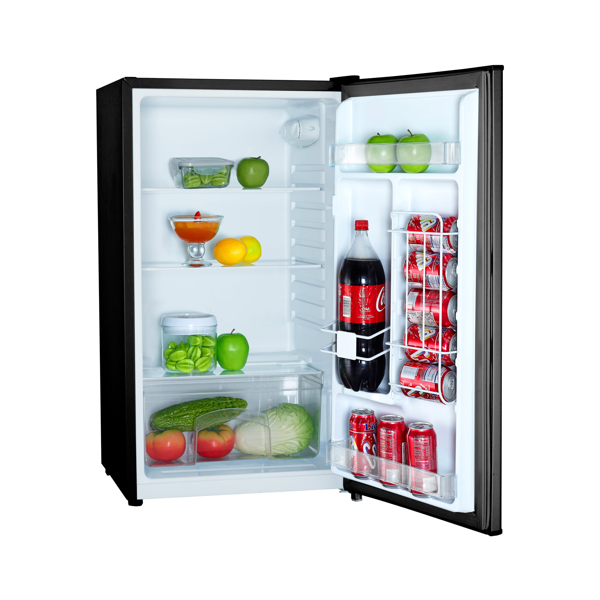 3.2 cubic foot all refrigerator in black-Estar