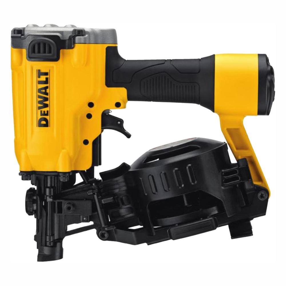DEWALT DW45RN Pneumatic 15° Coil Roofing Nailer