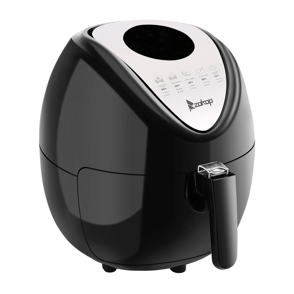 ZOKOP 5.6QT Capacity Air Fryer XL W/ LCD Screen and Non-Stick Coating 1800W 12.05 x 15.12 x 13.23