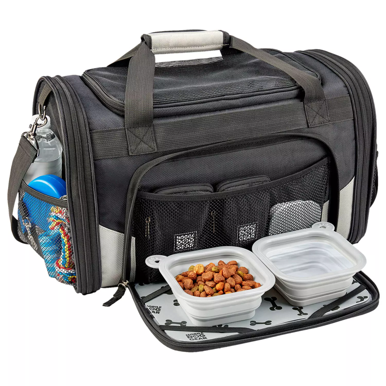 Mobile Dog Gear Pet Carrier Plus. Small ( Black)