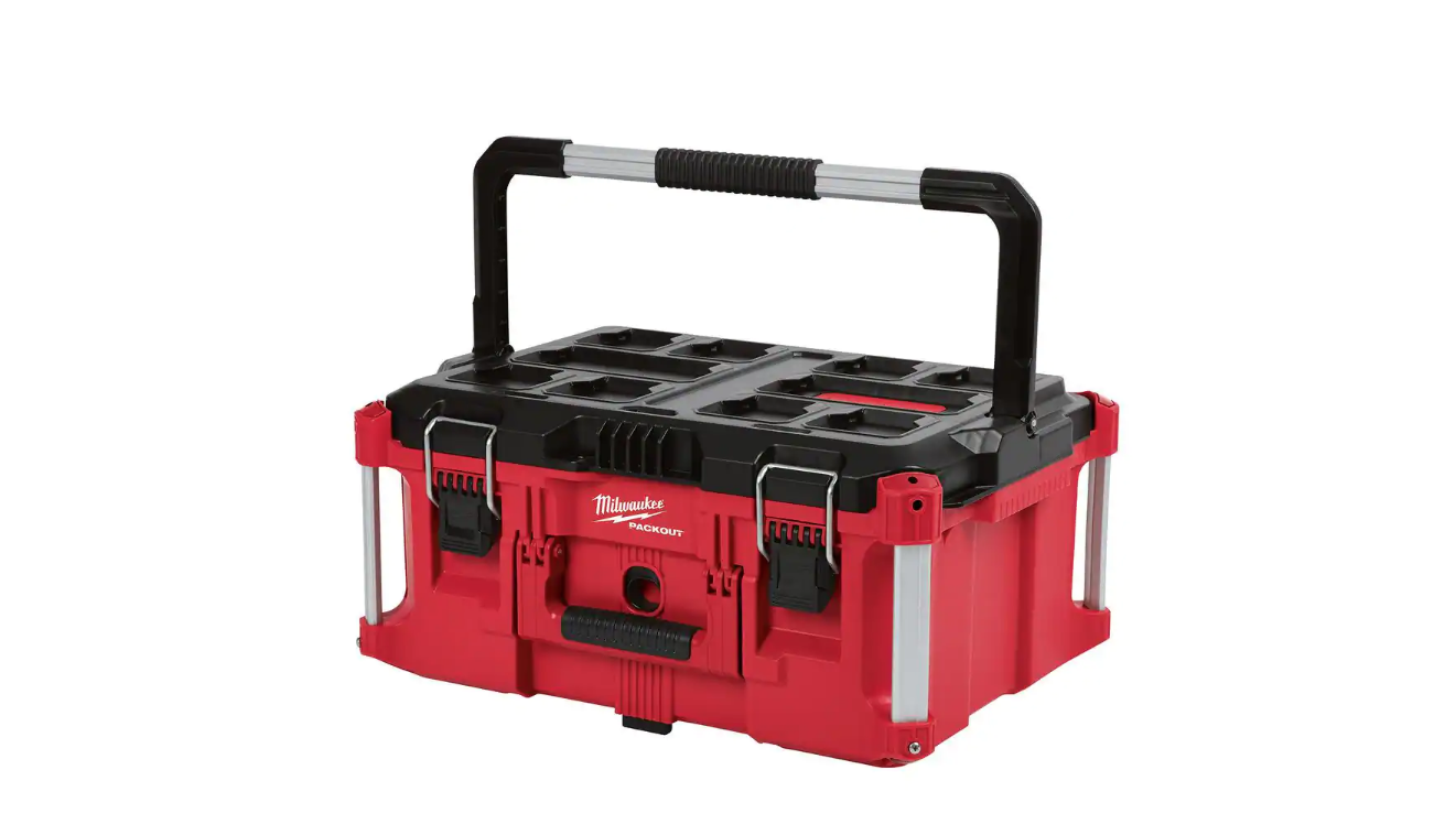 Milwaukee 48-22-8425 PACKOUT 22 in. Large Portable Tool Box Fits Modular Storage System