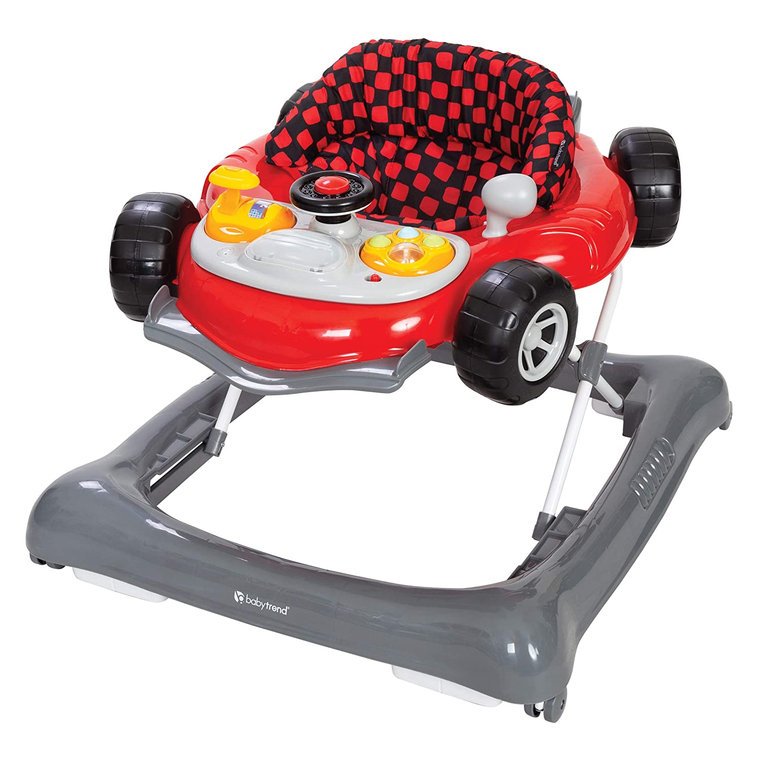 Baby Trend Trend Deluxe Activity Walker. Red Multi