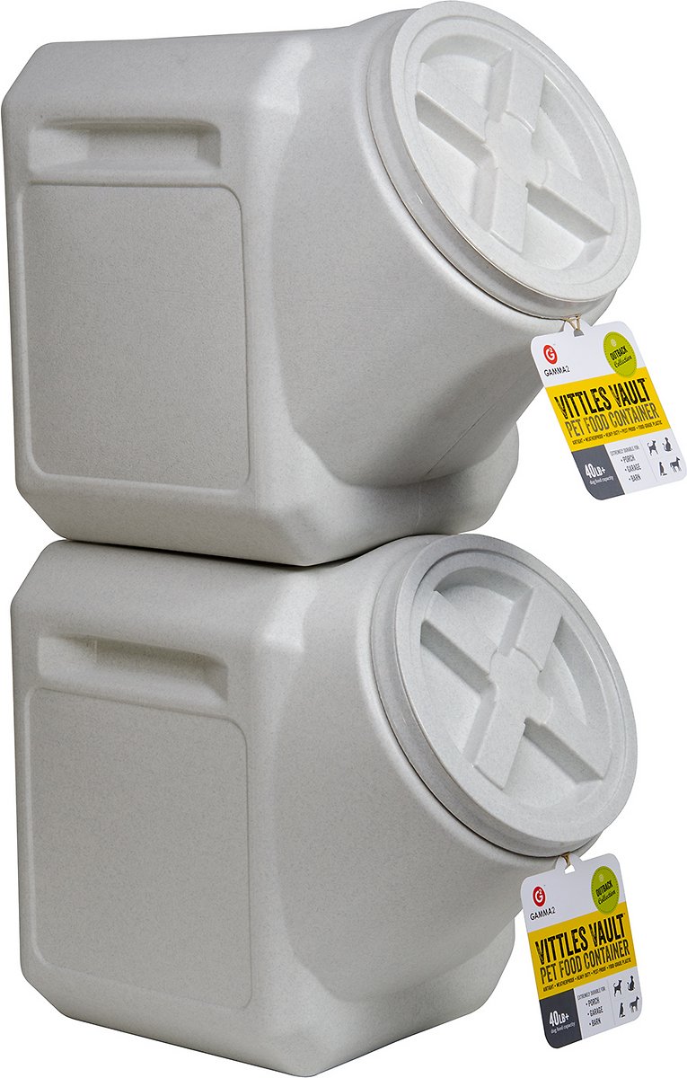 Gamma2 Vittles Vault Stackable Pet Food Storage. Container - 40 Pounds