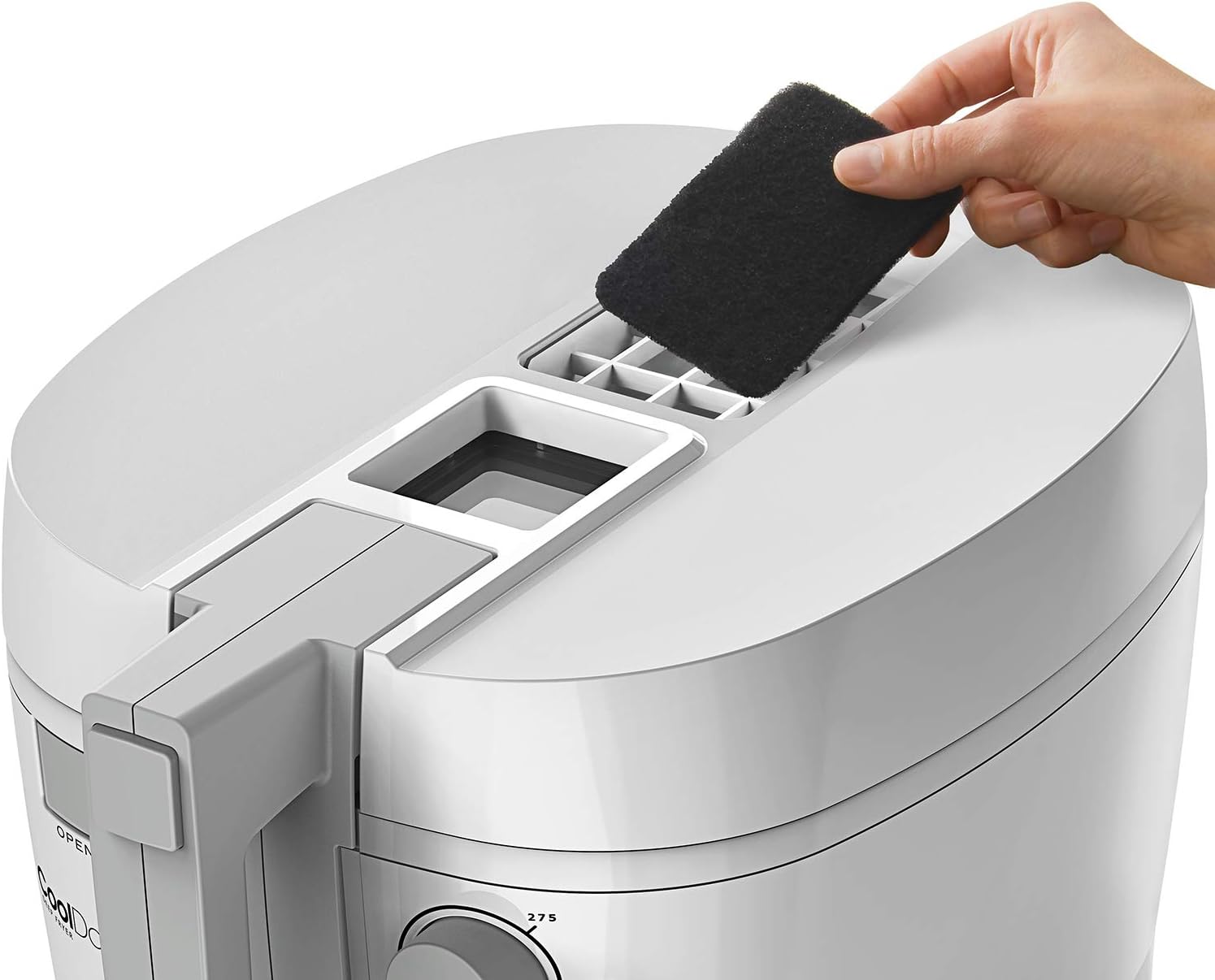 Presto 05443 CoolDaddy Cool-touch Deep Fryer - White