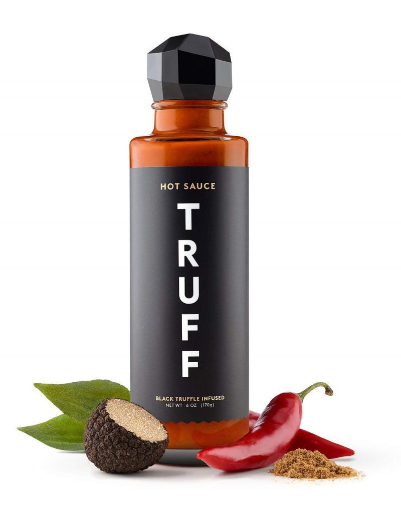 TRUFF Hot Sauce. Gourmet Hot Sauce with Ripe Chili Peppers. Black Truffle Oil. 6 oz