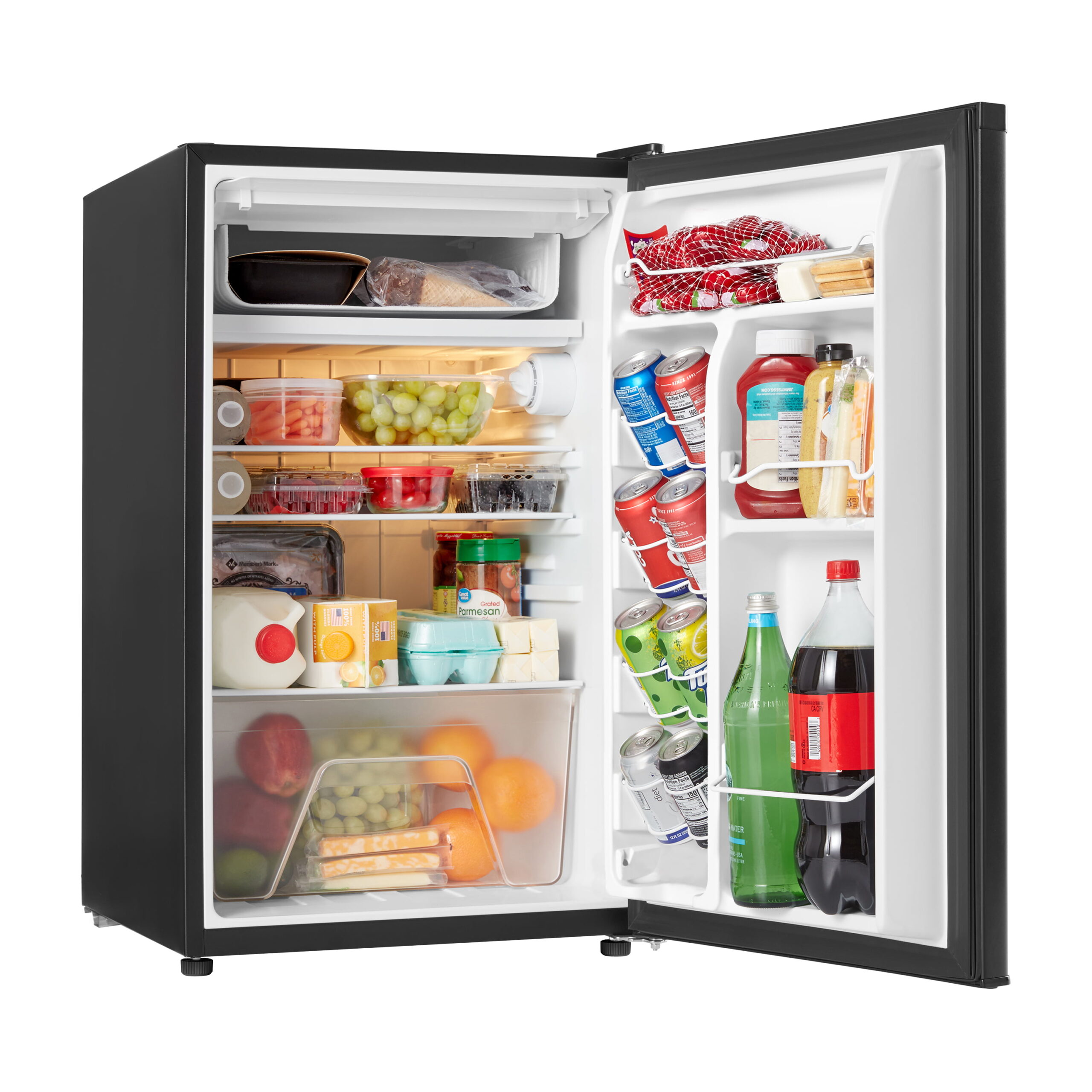 Galanz 4.3 Cu ft Single Door Mini Fridge. Black Estar