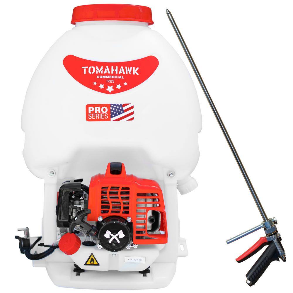 Tomahawk Power 450 PSI Gas Backpack Sprayer Pump for Pesticide and Fertilizer