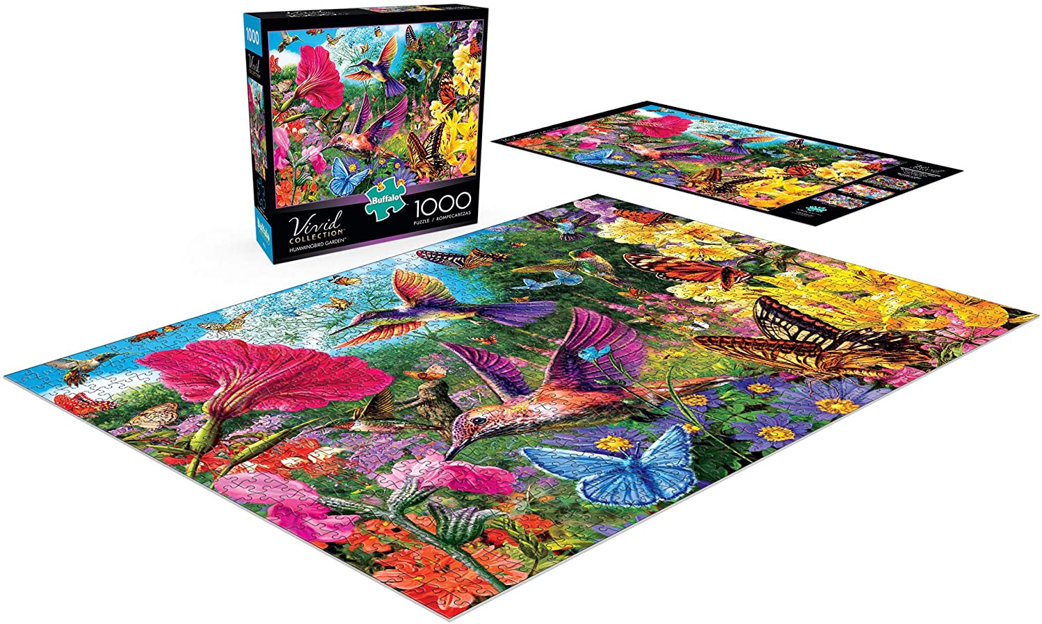 Buffalo Games Hummingbird Garden. 1000 Piece Jigsaw Puzzle