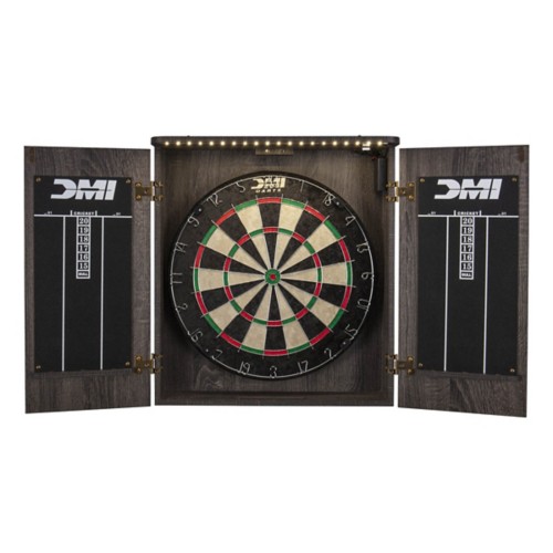 Paris Cabinet of Lights Dartboard Set