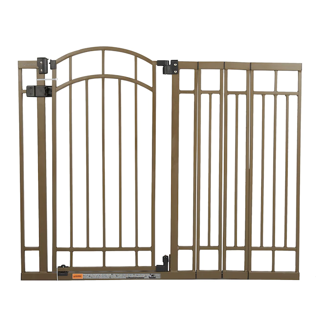 Summer Infant  48-in x 36-in Bronze Metal Safety Gate
