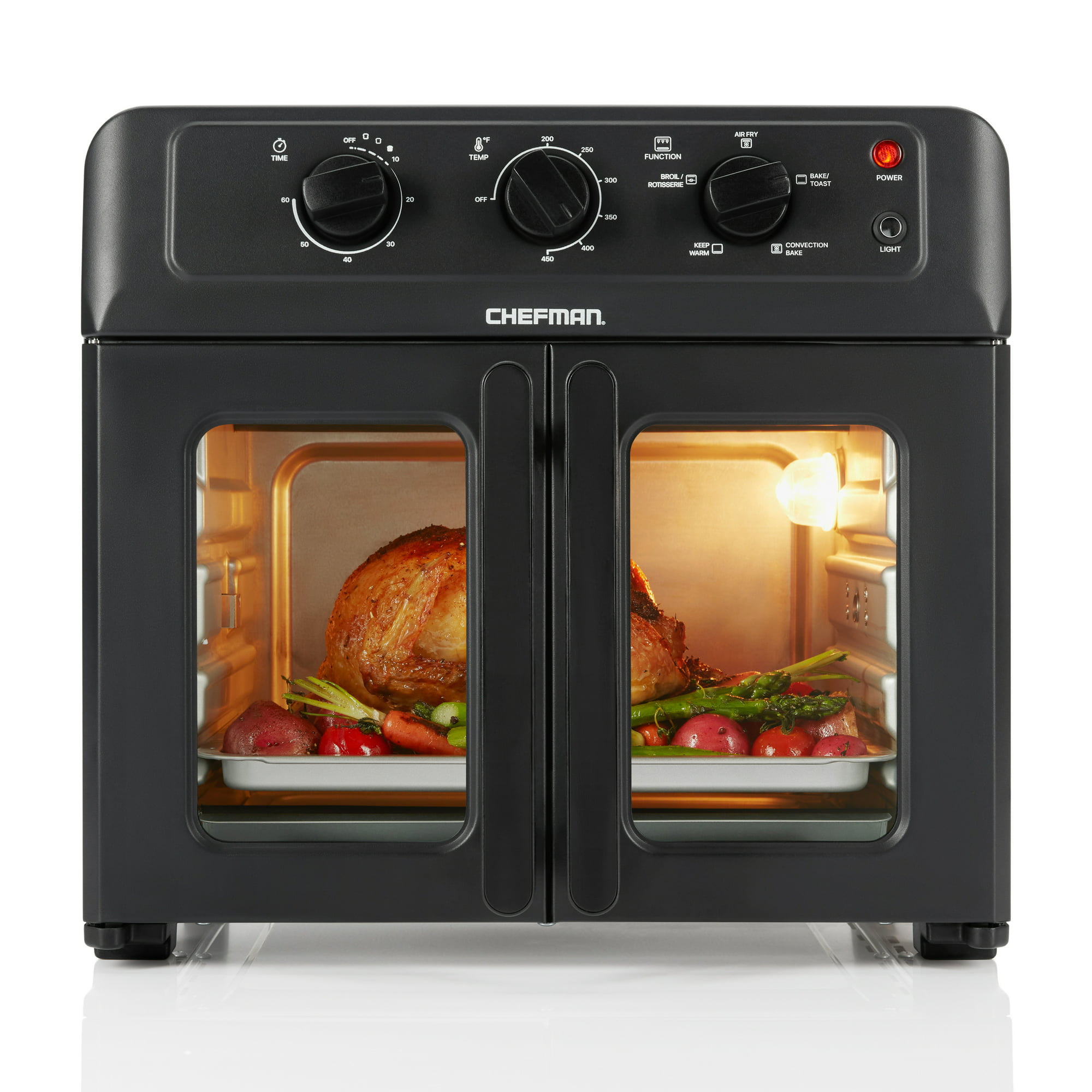 Chefman French Door Air Fryer + Oven. 26 Quart