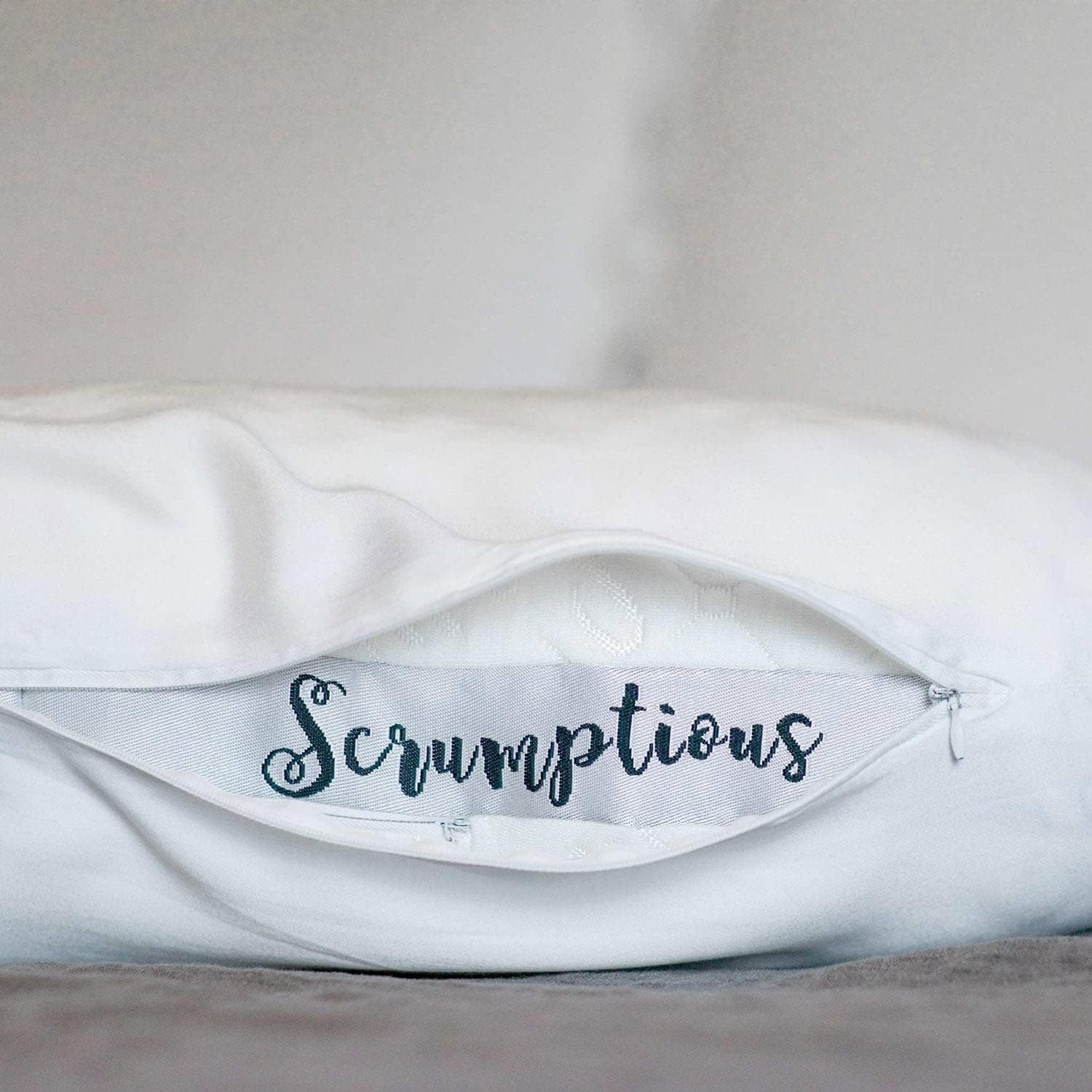 Honeydew Scrumptious Side Pillow Gift Pack- The Ultimate Luxury Neck Pillow- Adjustable Support for Neck Pain Relief- Made in USA- Cooling Pillow Fill- Pillow and Pillowcase Set (Queen Size)