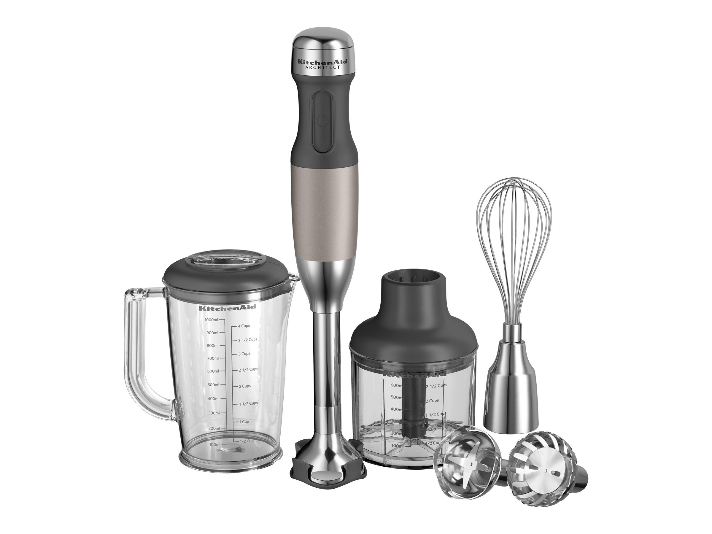 KitchenAid KHB2561ACS - Hand blender - cocoa silver