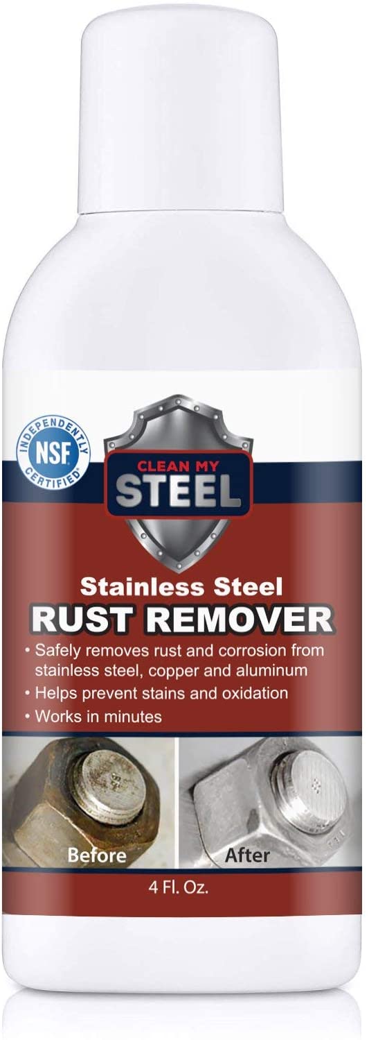 Stainless Steel Cleaner & Rust Remover (4 oz)