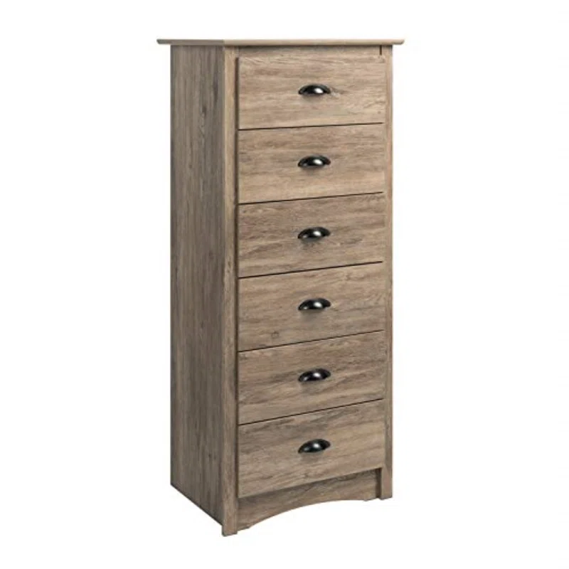 Lark Manor Alyrah 6 Drawer 23.25″ W Lingerie Chest. Drifted Gray