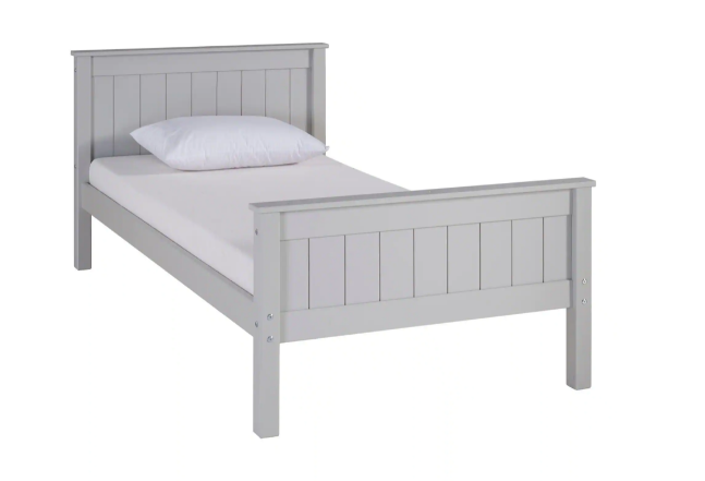 Alaterre Furniture Harmony Dove Gray Twin Bed