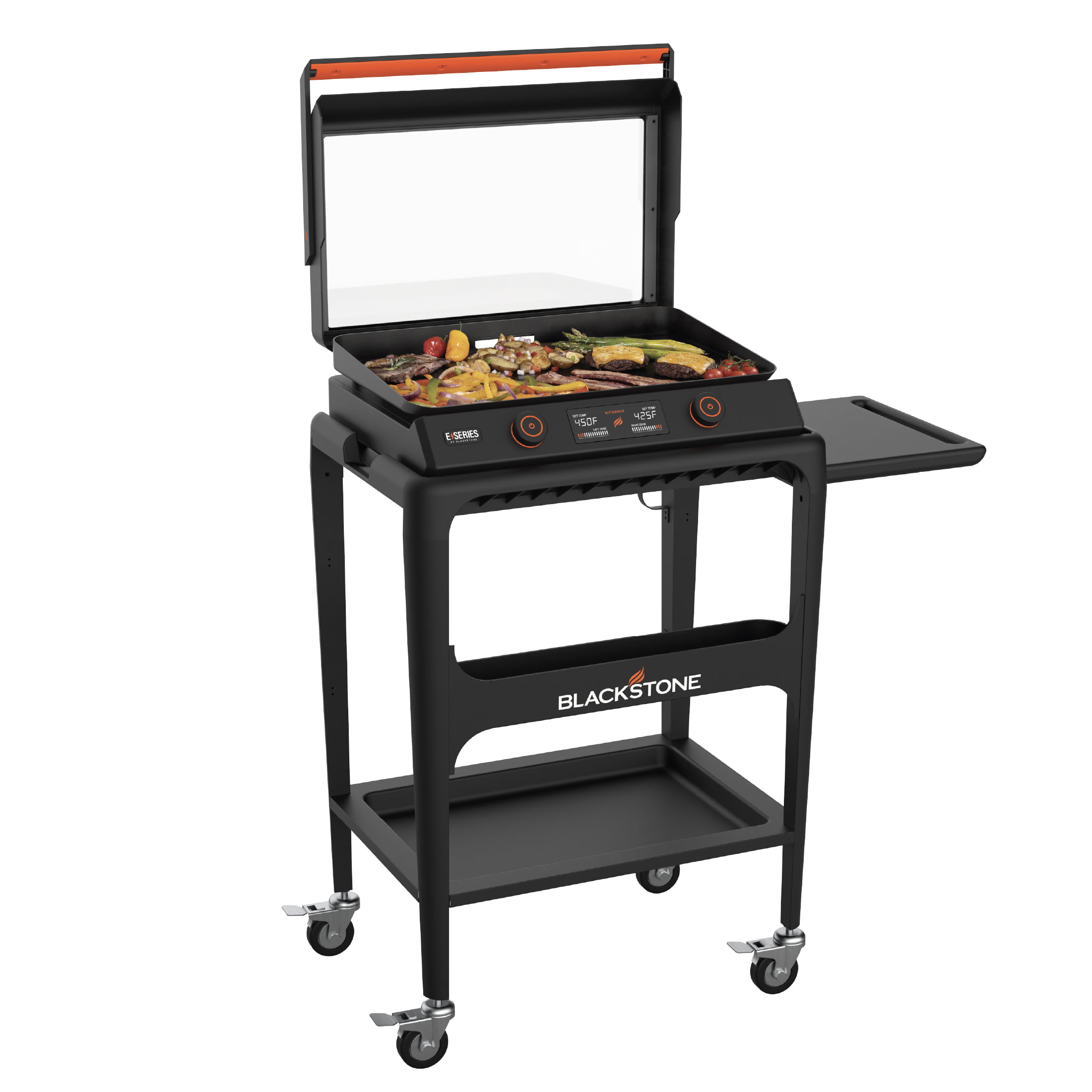 Blackstone E-Series 22″ Electric Tabletop Griddle with Prep Cart