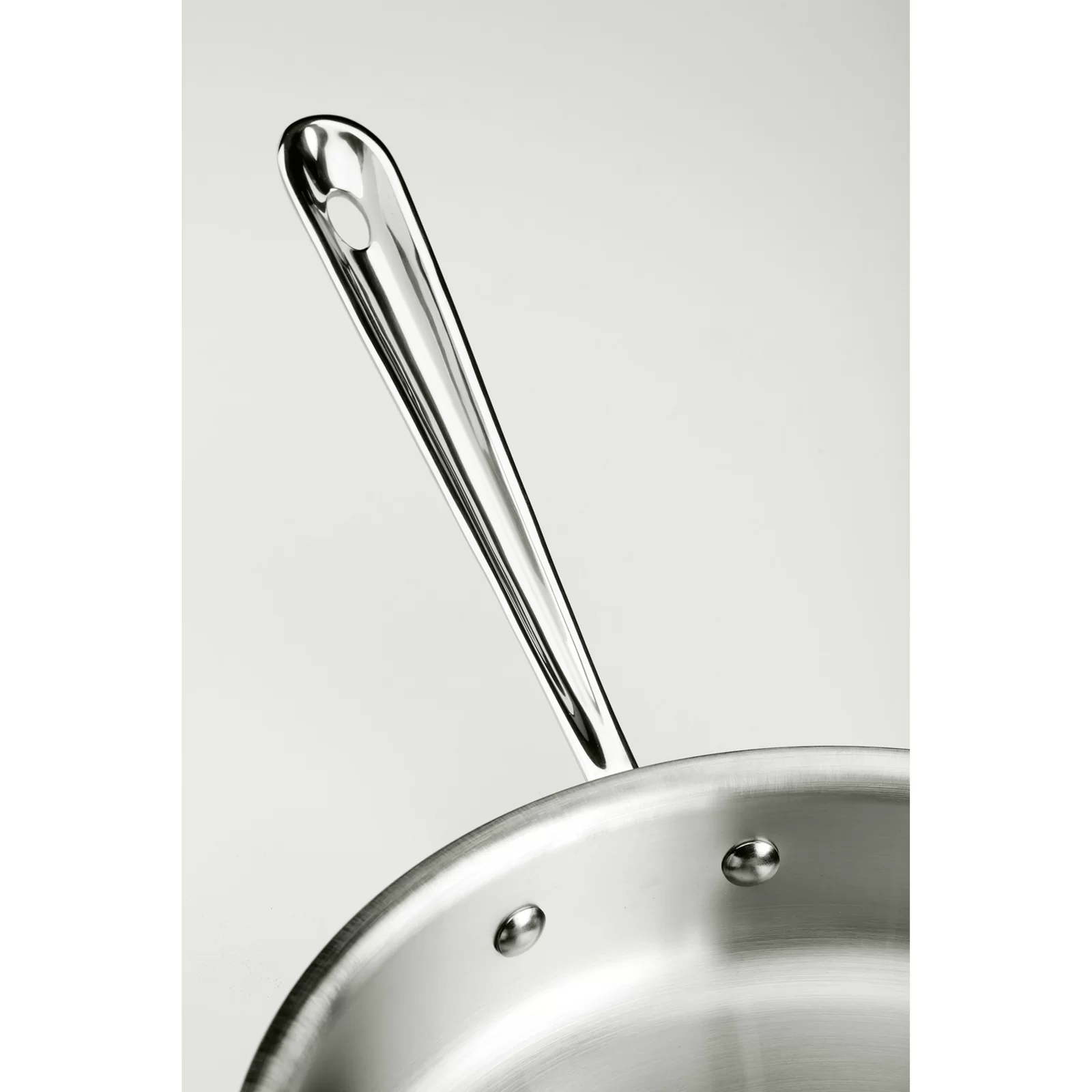 All-Clad D3™ Stainless Frying Pan with Lid - 12″ Diameter