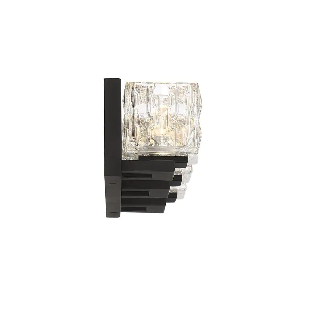Home Decorators Collection 25843 Tulianne 19.5 in. 3-Light Coal LED Vanity Light Bar