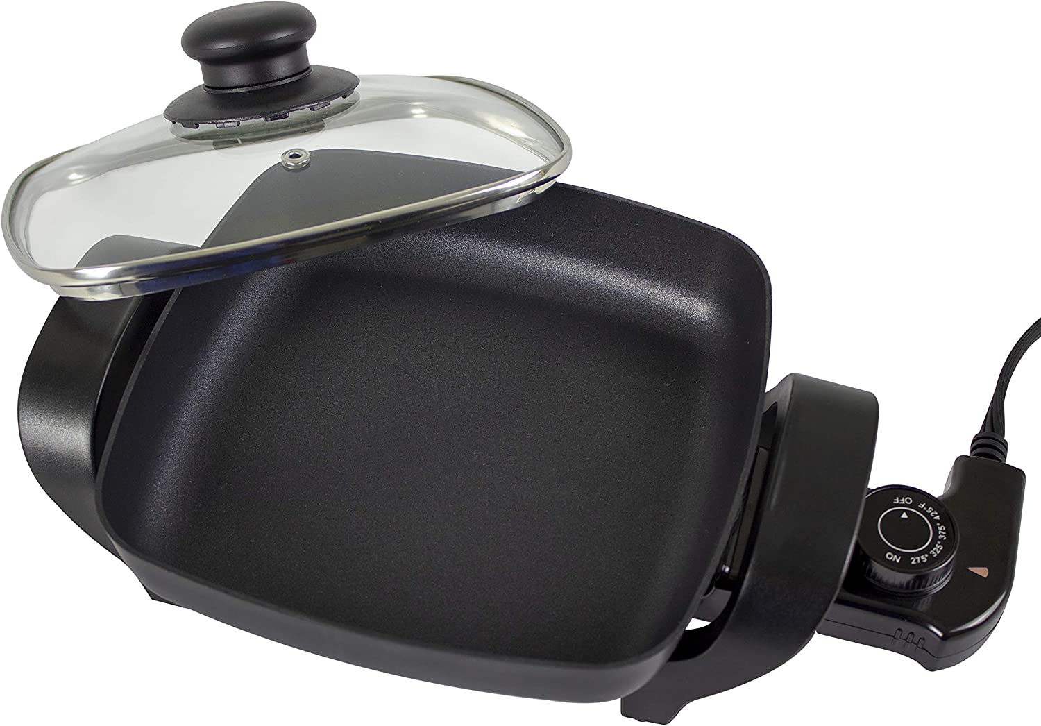 Nesco ES-08 Electric Skillet. 8 inch. 800 watts. Black