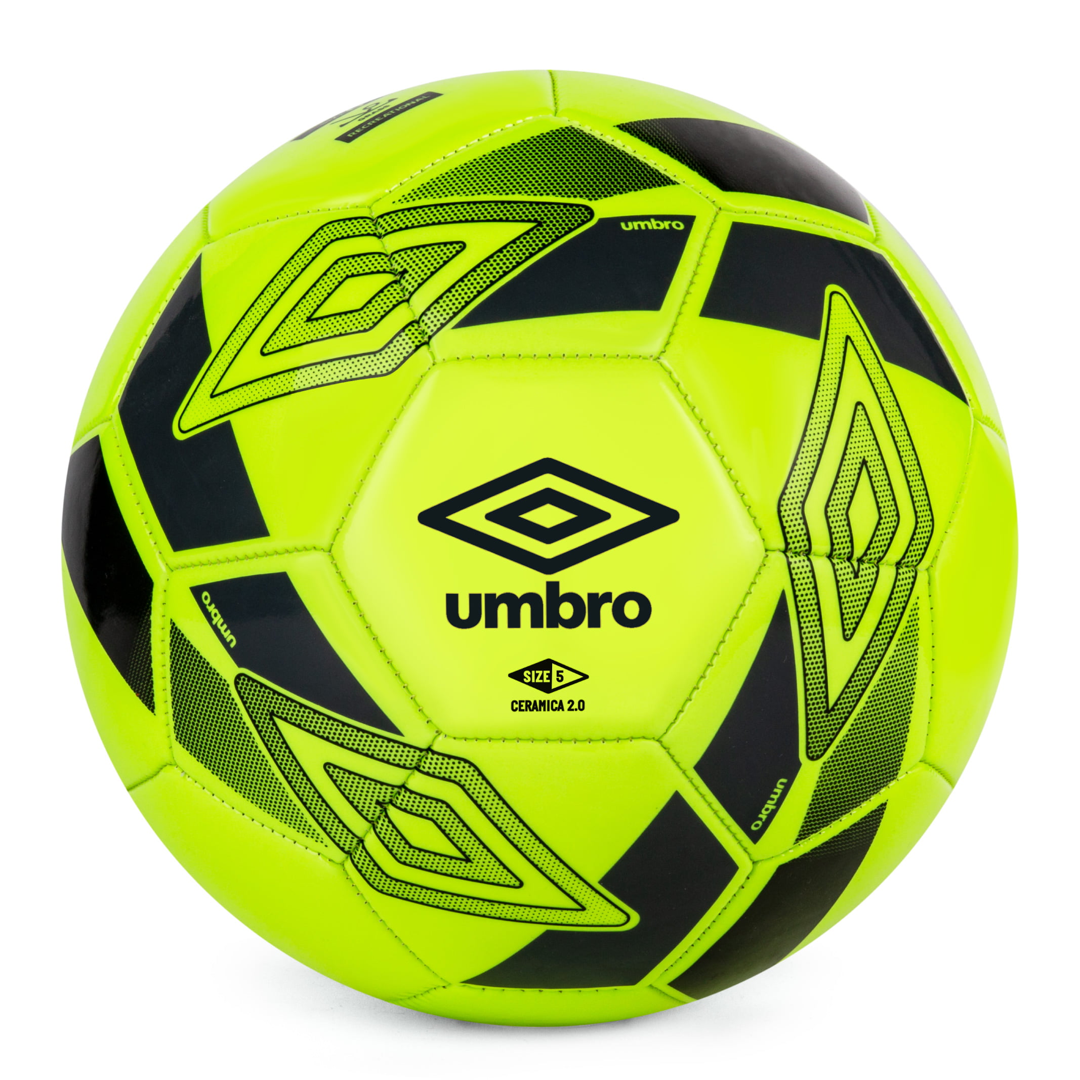 Umbro Ceramica 2.0 Size 5 Youth and Beginner Soccer Ball. Yellow