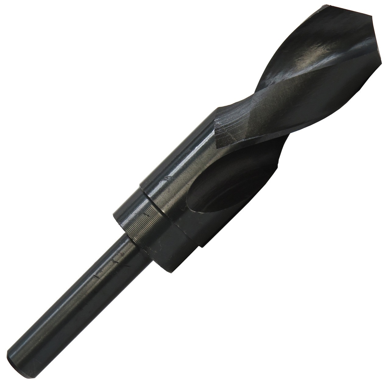 Drill America 37-mm 6-in Black Oxide Coated Hss Twist Drill Bit