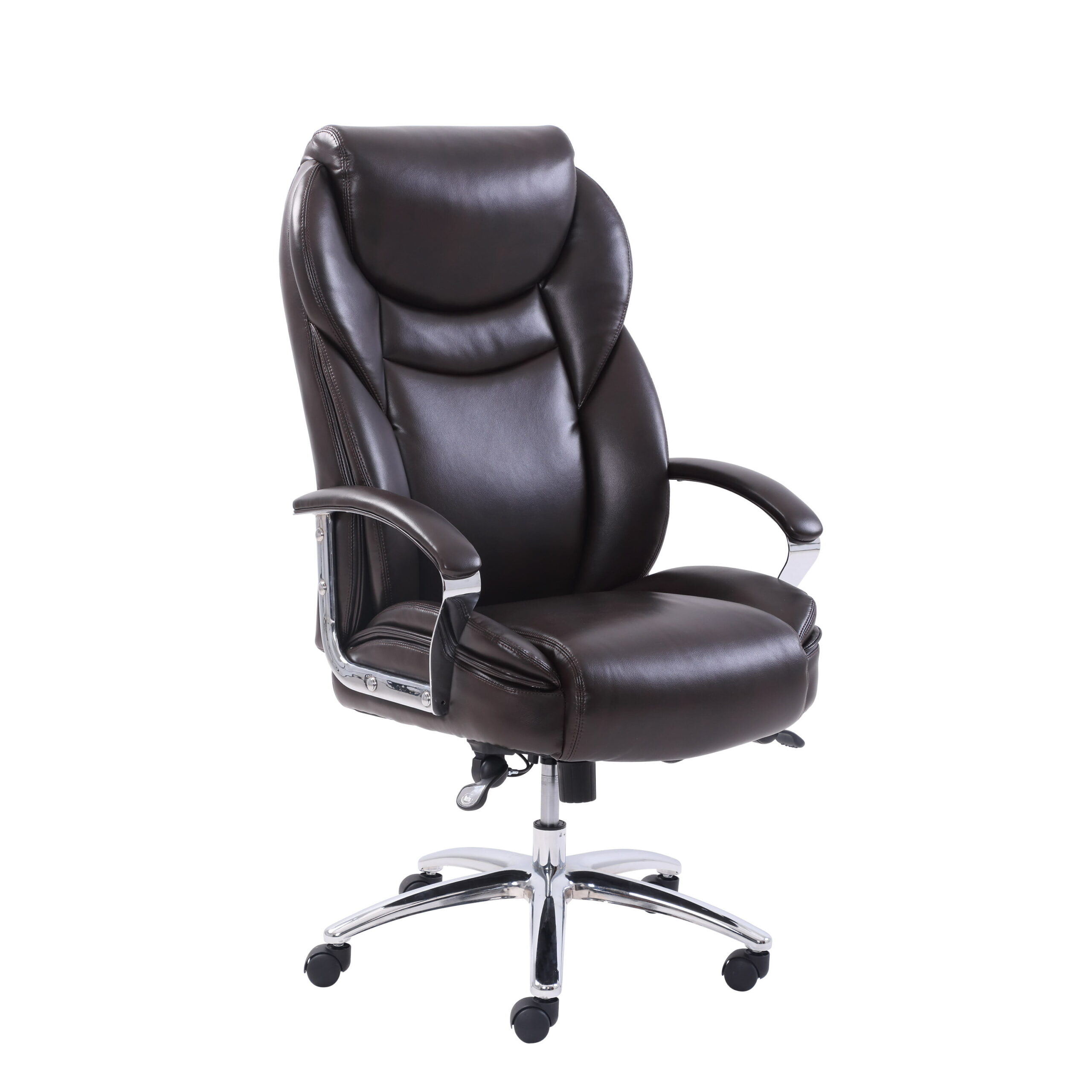 Serta Big & Tall Office Chair. Bonded Leather. Brown