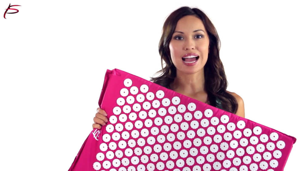 Prosourcefit Acupressure Mat and Pillow Set for Back/Neck Pain Relief and Muscle Relaxation