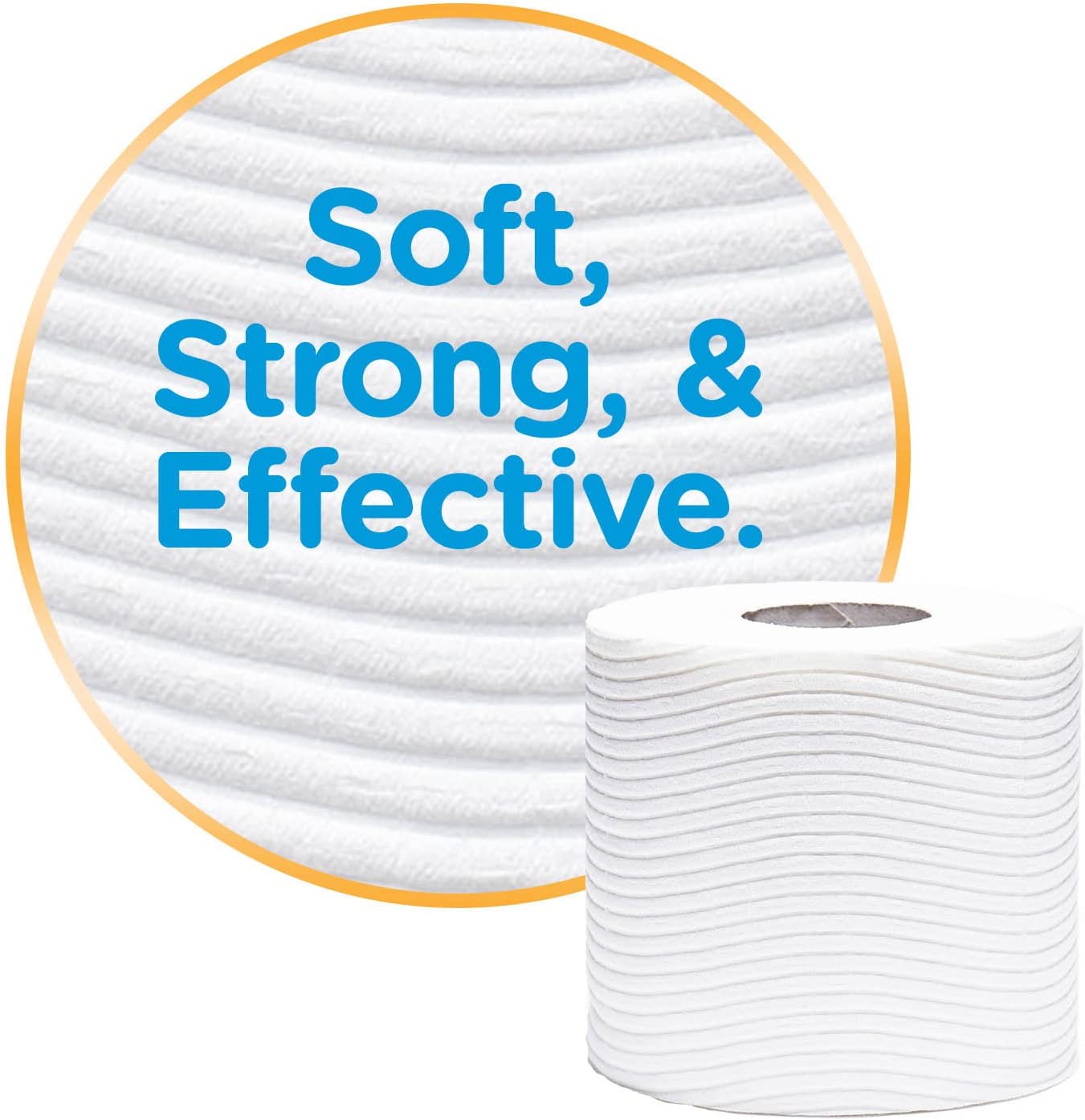 Cottonelle CleanCare Toilet Paper. 48 Double Rolls. Strong Bath Tissue