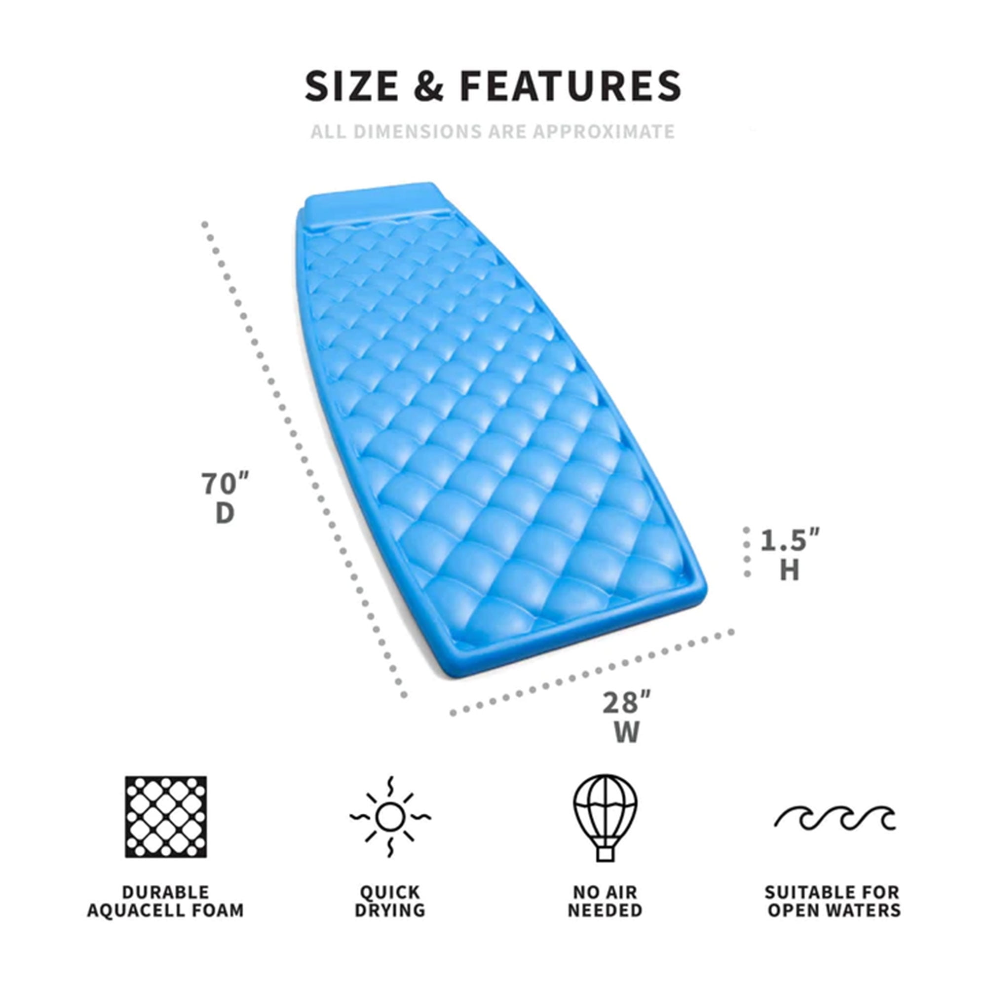 Aquaria Solona Lounge (Blue)