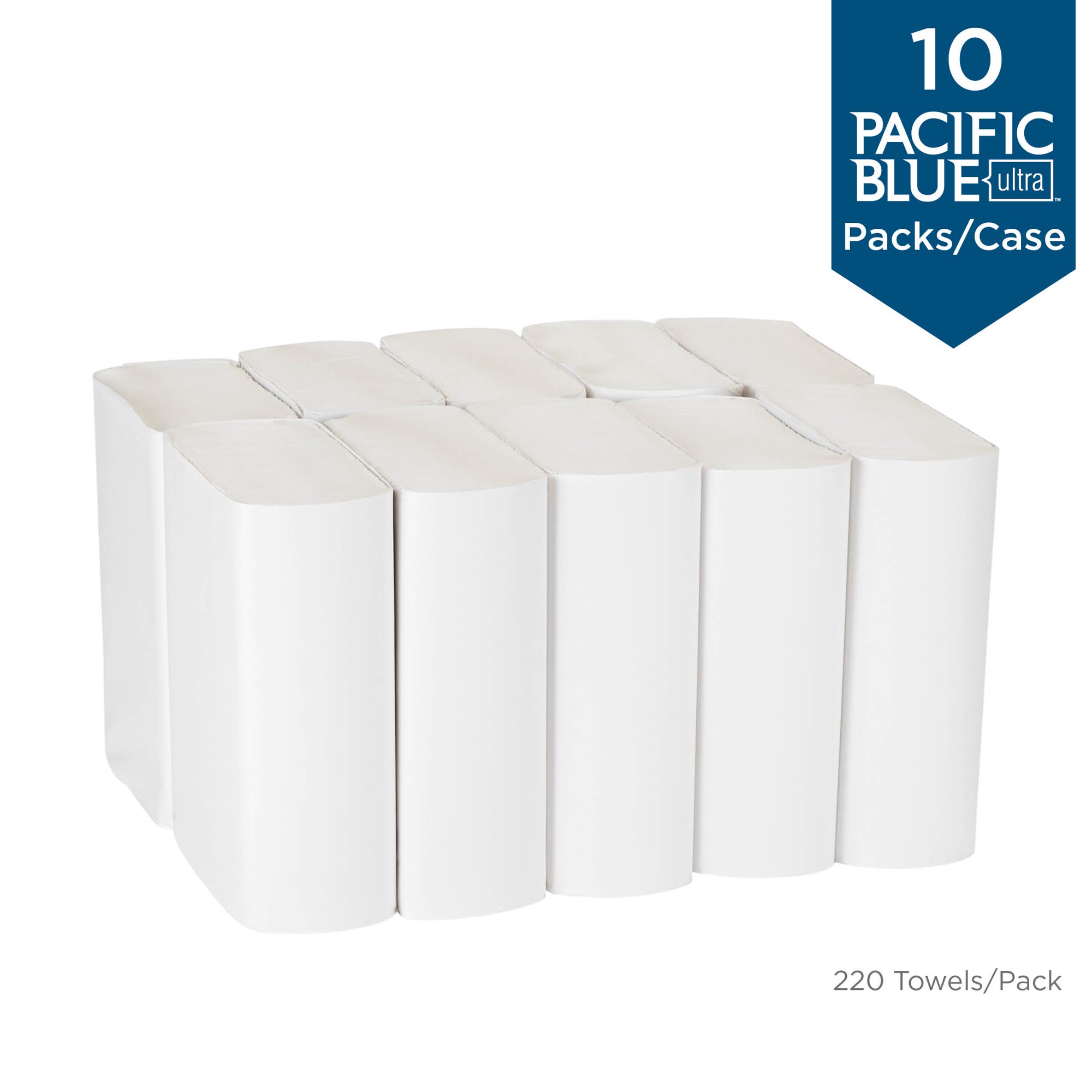 Georgia Pacific Professional Pacific Blue Ultra Big Fold Z Paper Towels. 20887. 2.200 Towels per Case