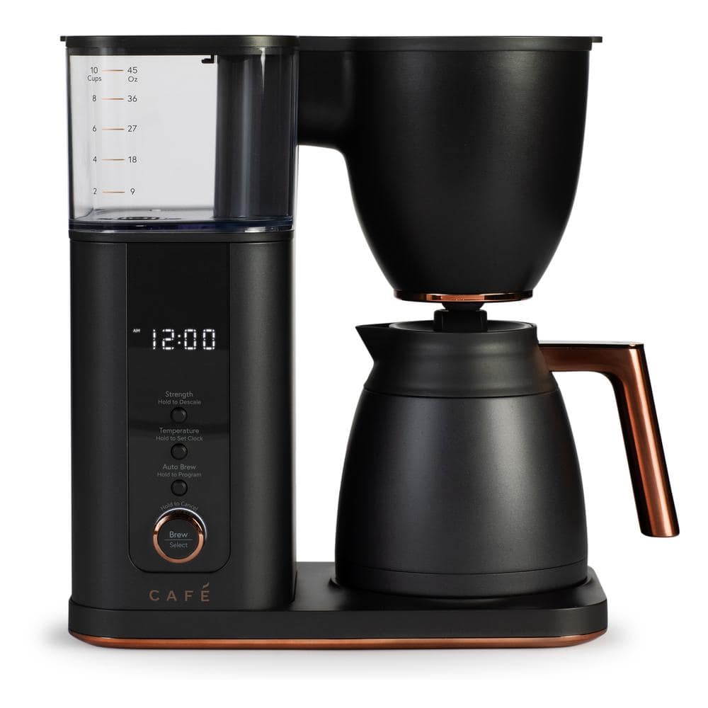 Cafe C7CDAAS3PD3 10 Cup Matte Black Specialty Drip Coffee Maker with Insulated Thermal Carafe. and WiFi connected