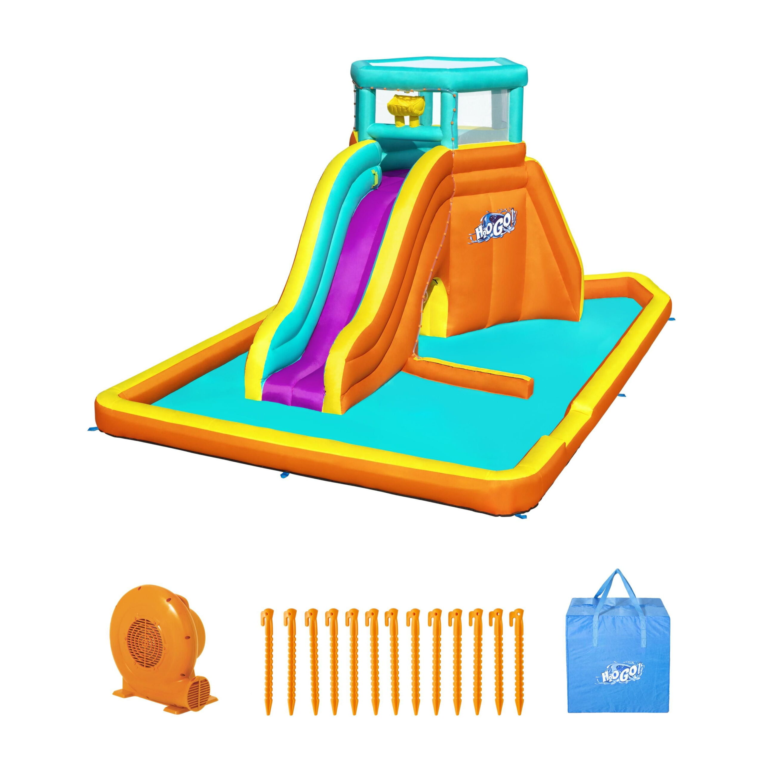 Bestway - H2OGO! 8'8 Tidal Tower Kids Inflatable Water Park