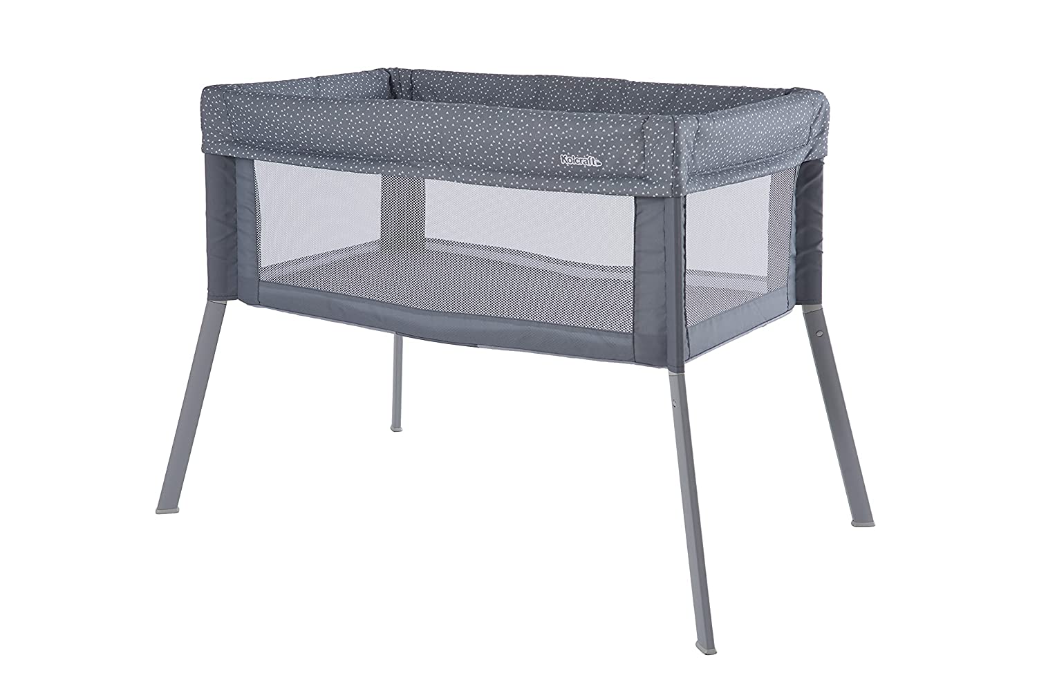 Kolcraft - Healthy Lite - Portable Travel Infant and Baby Bassinet - Grey