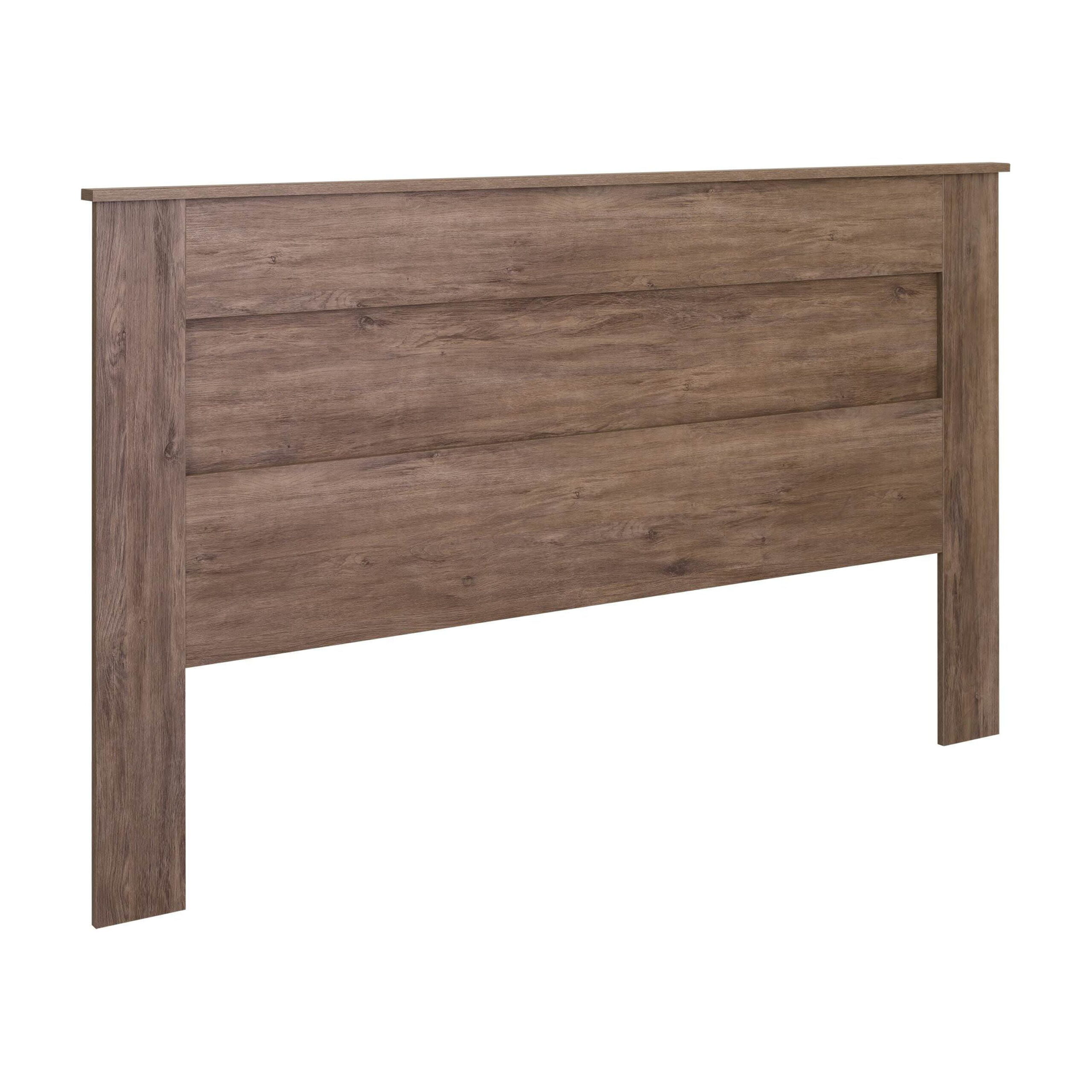 Prepac Select Flat Panel Headboard. King. Drifted Gray Laminate Finish