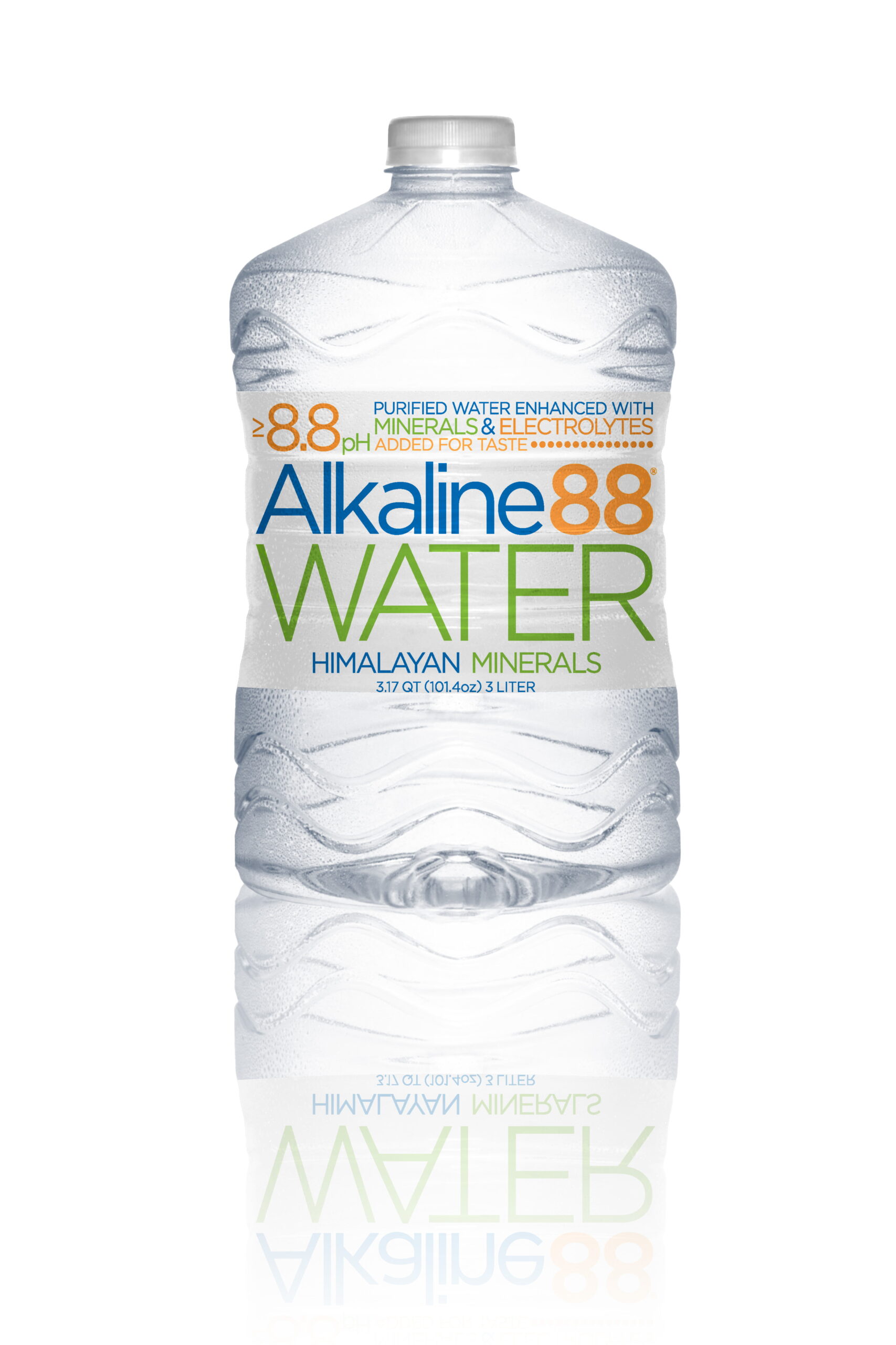 Alkaline88 Purified Water. 101.4 Fl Oz. 4 Pack Jugs