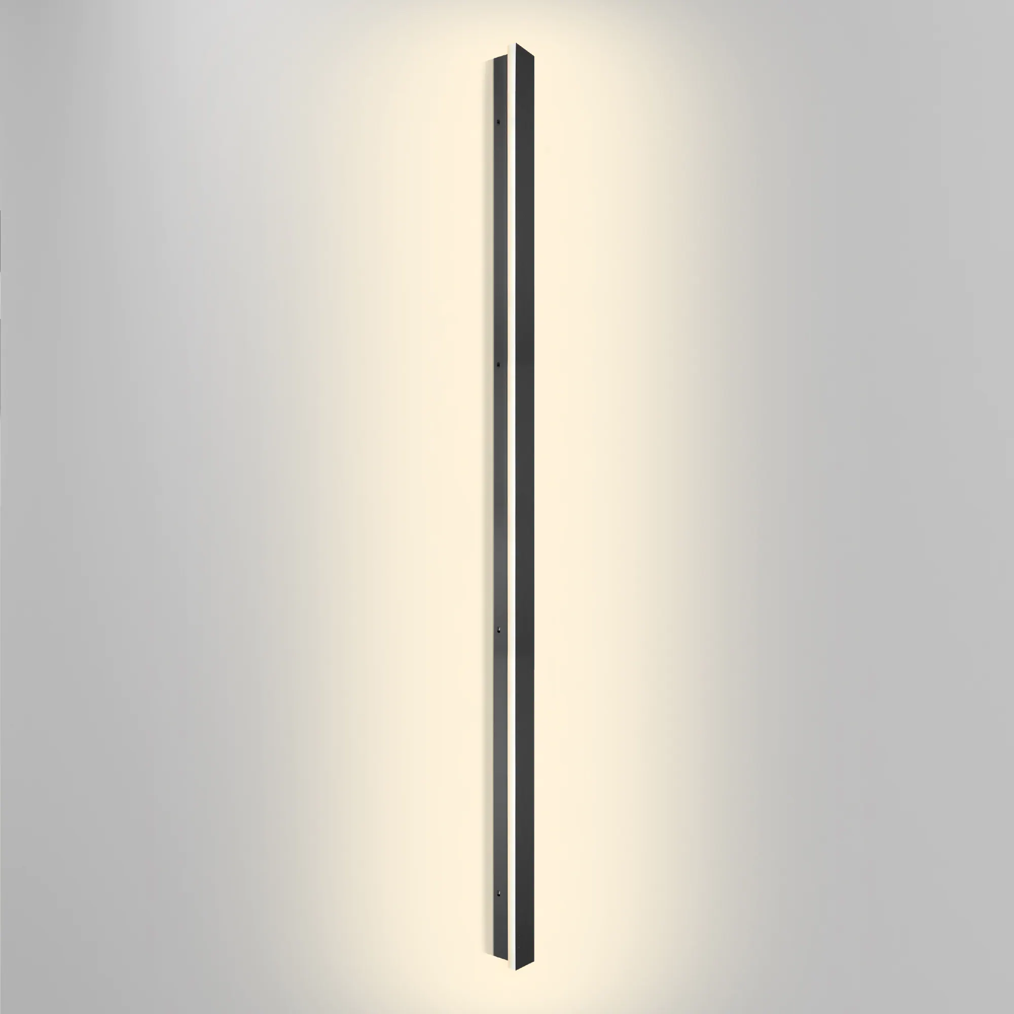 LEEKI LKI-1052 Modern Outdoor-Light 59-in Black Integrated Outdoor Wall Light