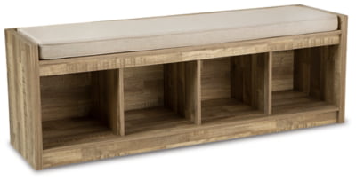 Signature Design by Ashley Gerdanet Storage Bench. Beige/Brown