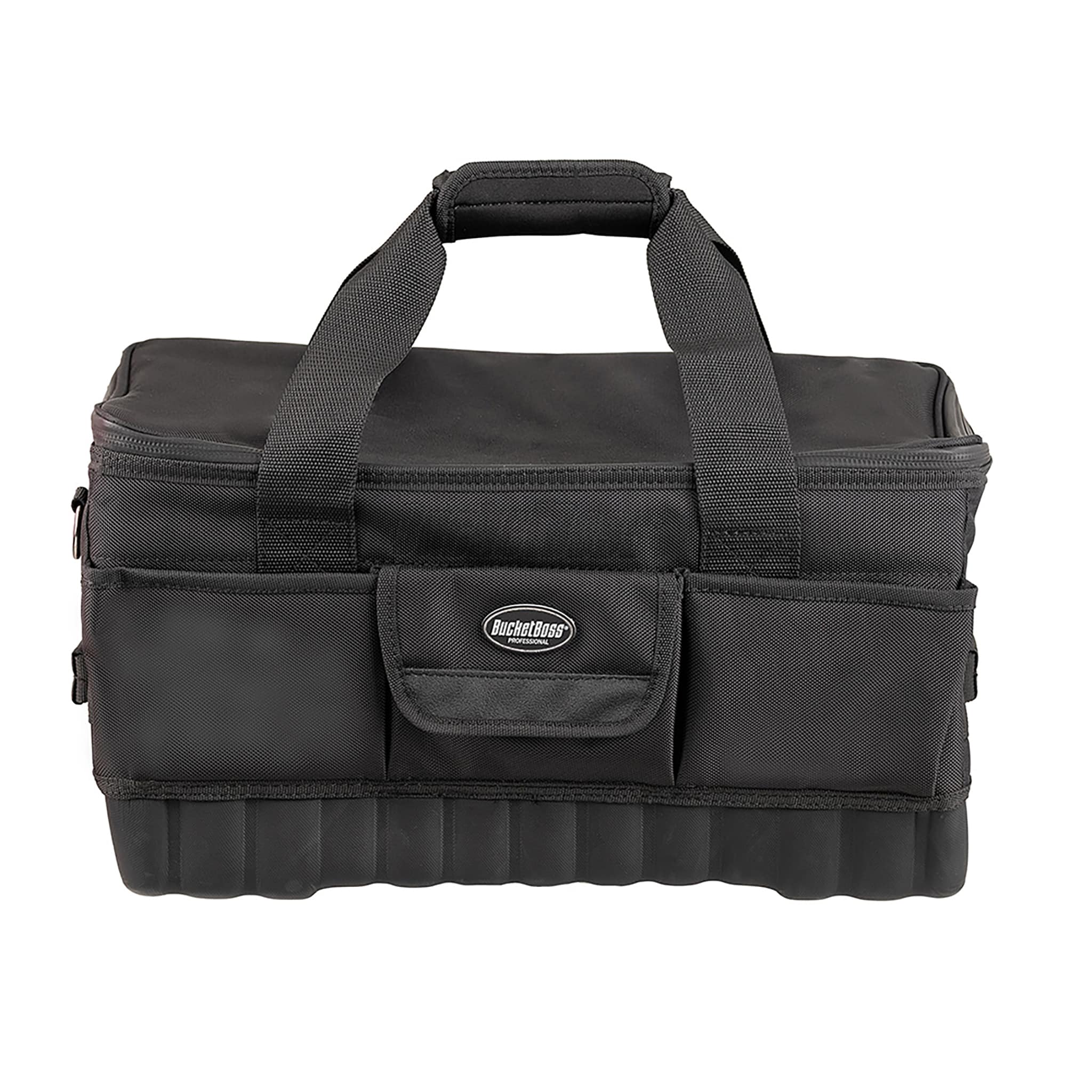 Bucket Boss PRO RACER 18 Black Polyester 18-in Zippered Tool Bag