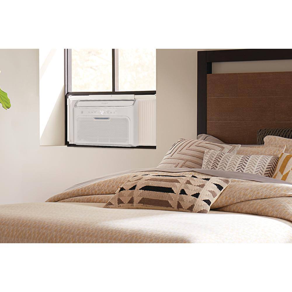 FRIGIDAIRE GALLERY GHWQ123WC1 12.000 BTU Inverter Quiet Temp Smart Room Air Conditioner in White
