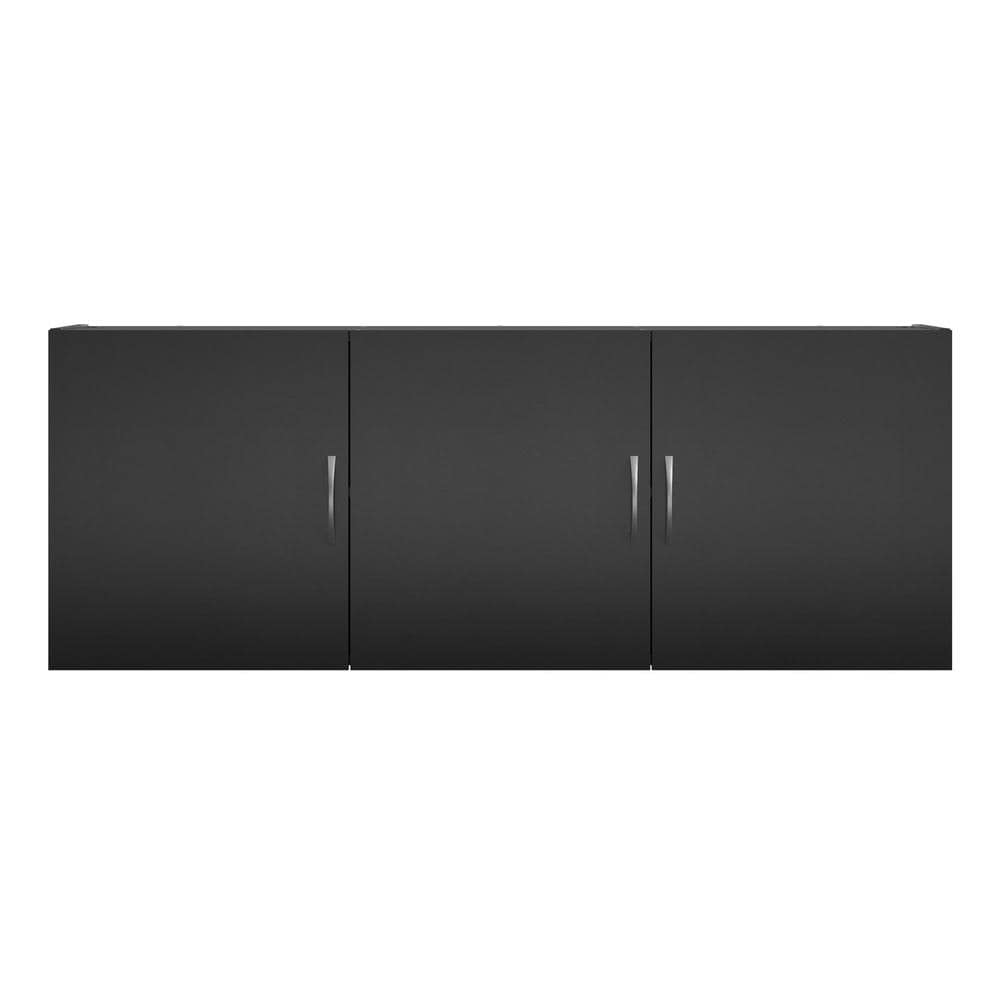 SystemBuild DE27565 Lonn 54 in. x 20.3 in. x 12.44 in Wall Cabinet in Black 1 Piece