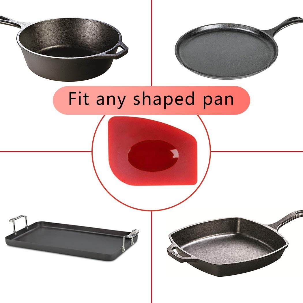 Cast Iron Cleaner kit. Wood Scrub Cleaning Brush. Stainless Steel Chainmail Scrubber