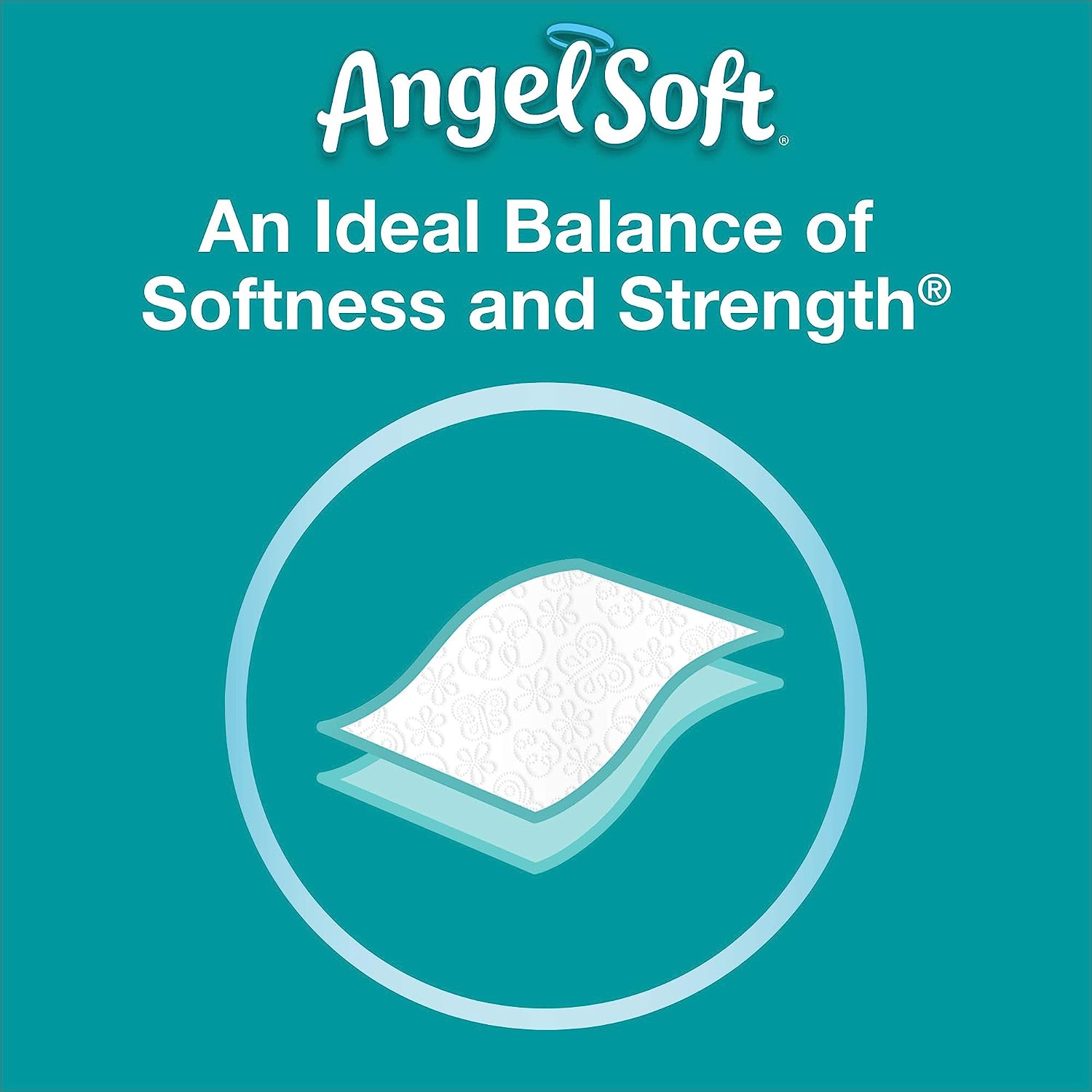 Angel Soft® Toilet Paper. 2-Ply Bath Tissue. 9 Rolls (pack of 4)