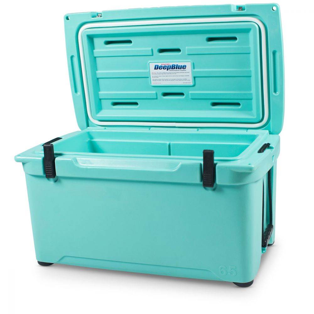 Engel Coolers 58 Quart 70 Can High Performance Roto Molded Ice Cooler. SeaFoam