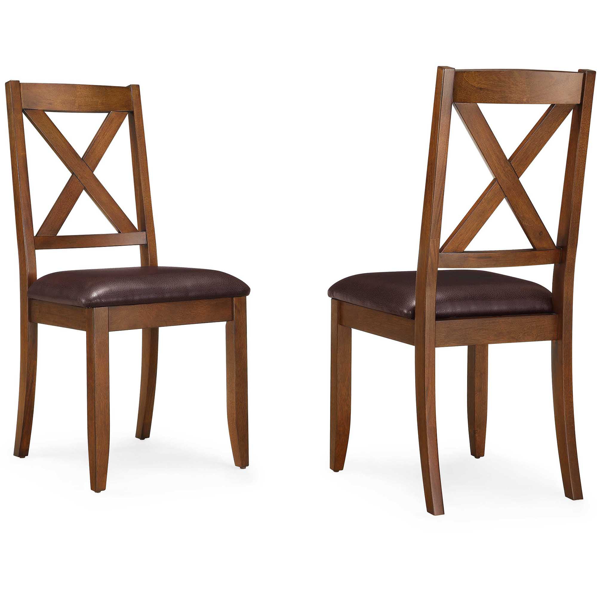 Better Homes & Gardens Maddox Crossing Dining Chair. Set of 2. Brown