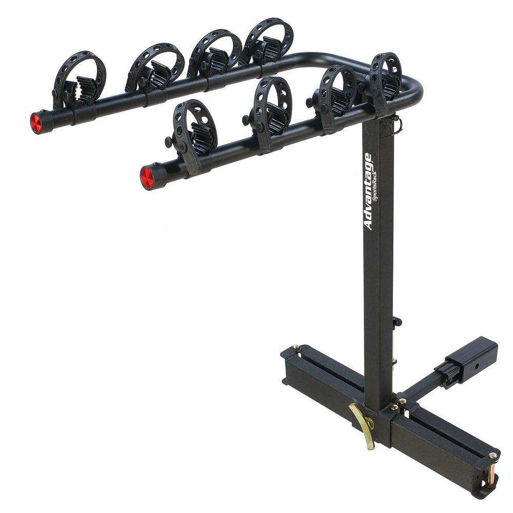 Advantage SportsRack 2110 GlideAWAY2 Deluxe Hitch Mounted 4 Bike Rack