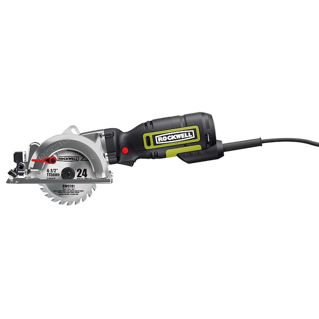 ROCKWELL Circular Saw RK3441K 5-Amp 4-1/2-in Corded