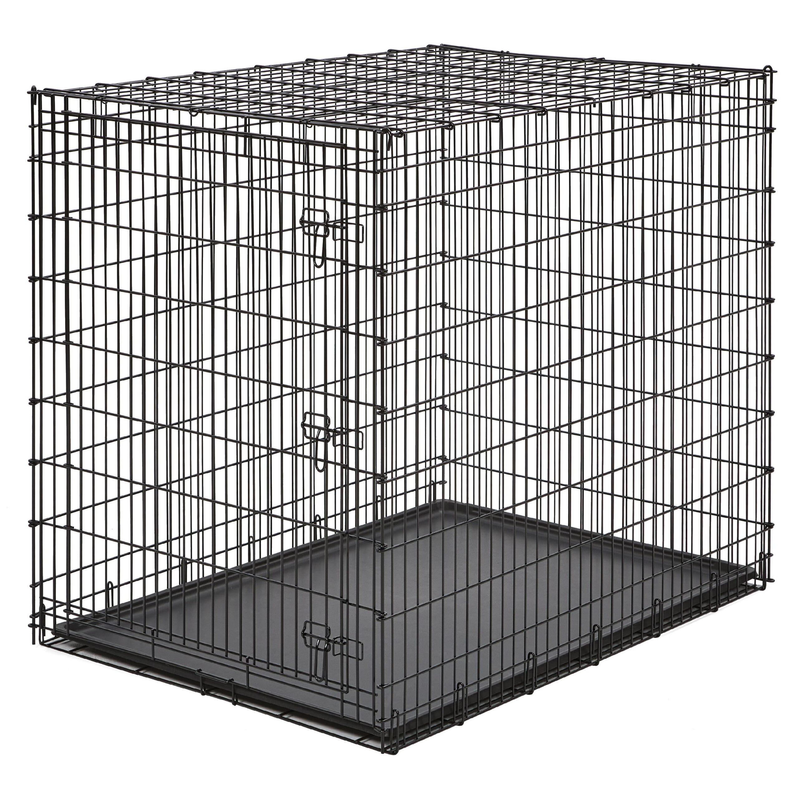 MidWest Homes For Pets XX-Large Single Door Metal Wire Dog Crate. 54″